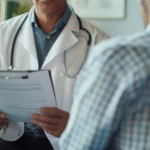 visiting doctor office